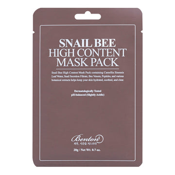 [BENTON] Masque En Tissu Snail Bee Anti-âge & Éclaircissant