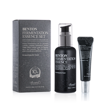 [BENTON] Set Essence & Contour Des Yeux Aux Céramides et Peptides