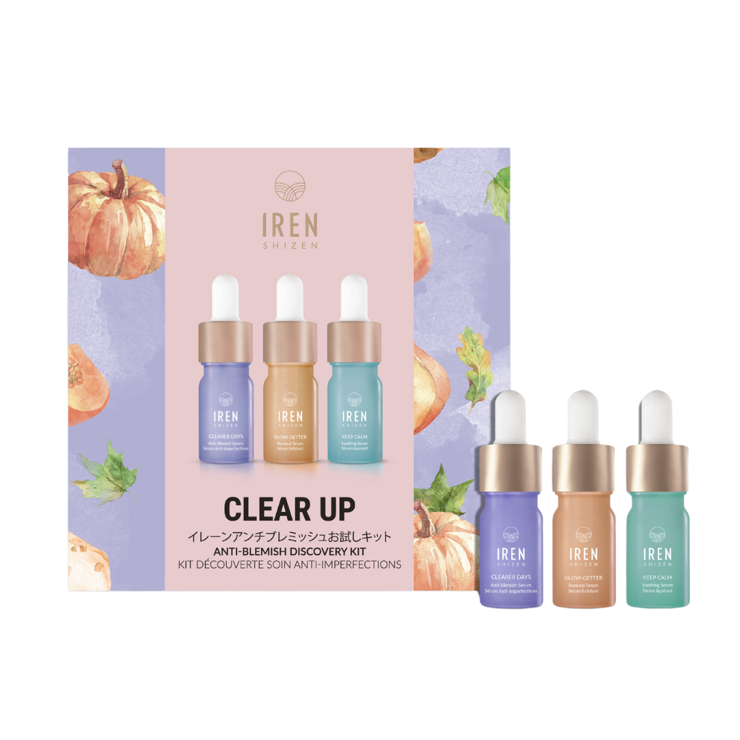 [IREN SHIZEN] Clear Up Kit Découverte Soin Anti-Imperfections